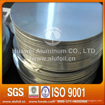 Disque rond en aluminium de haute qualité